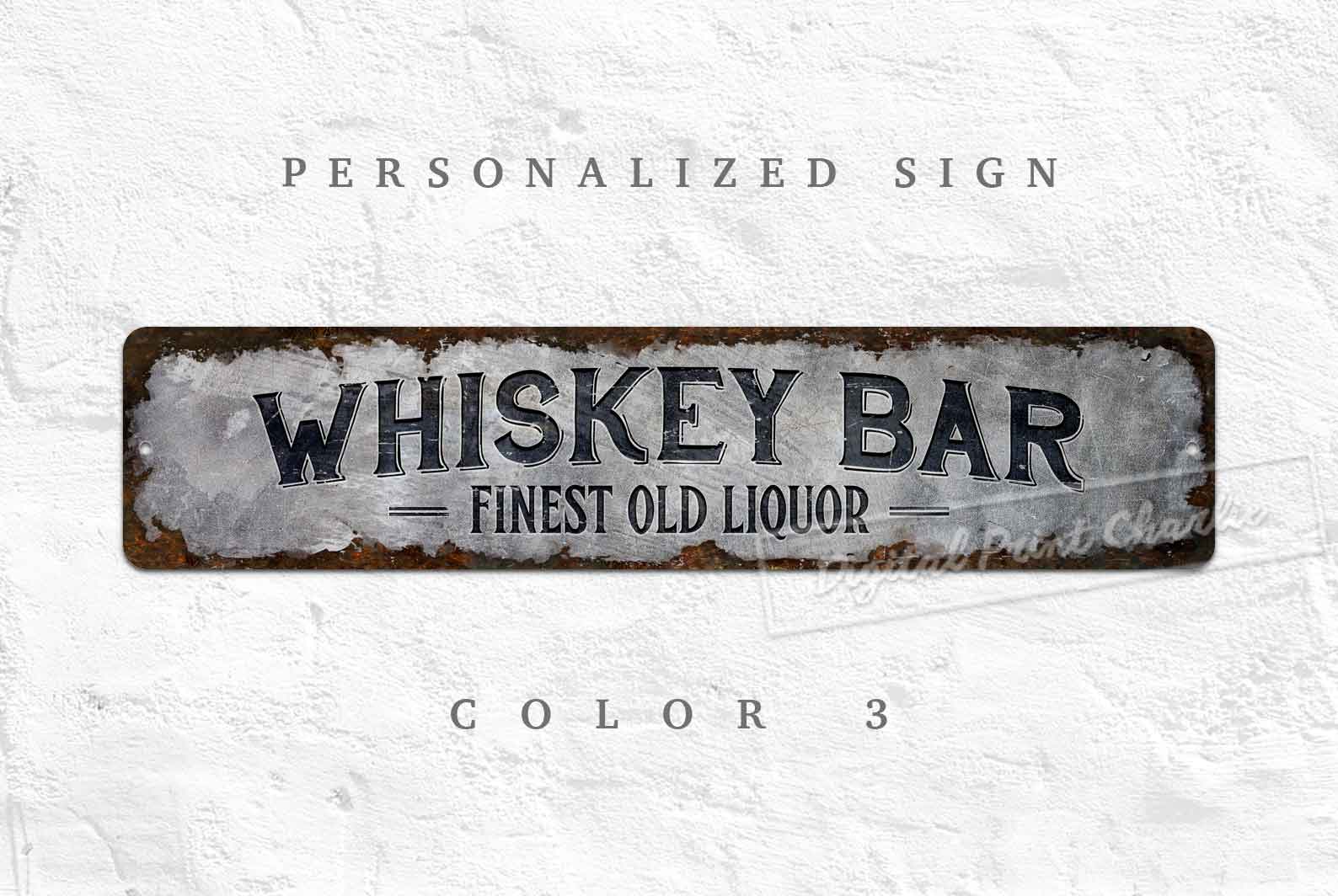 Custom Rustic Metal Garage Sign – Personalized Vintage Garage Plaque for Home, Bar, or Workshop
