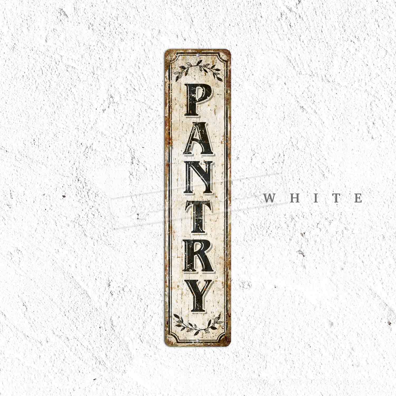 Vintage Kitchen Pantry Wall Art – Rustic Farmhouse Style