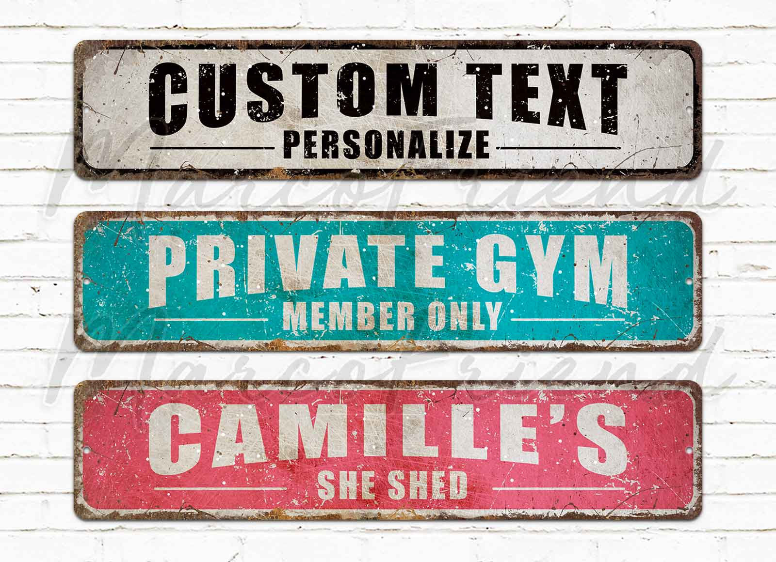 Custom Metal Funny Sign – Personalized Rustic Style Wall Plaque for Home, Bar, Workshop