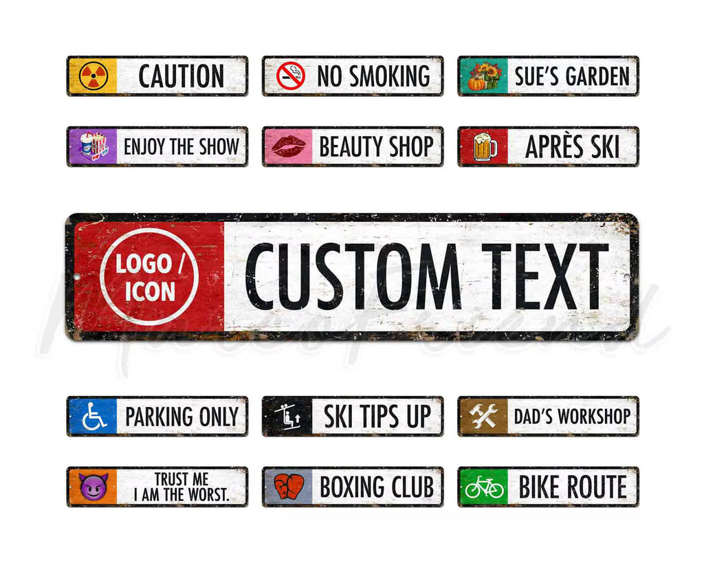 Custom Metal Garden Sign – Personalized Outdoor Yard Plaque for Mother’s Day Gift