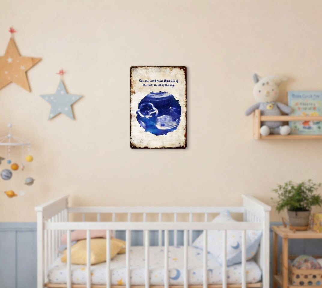 Personalized Pregnancy Keepsake Wall Decor