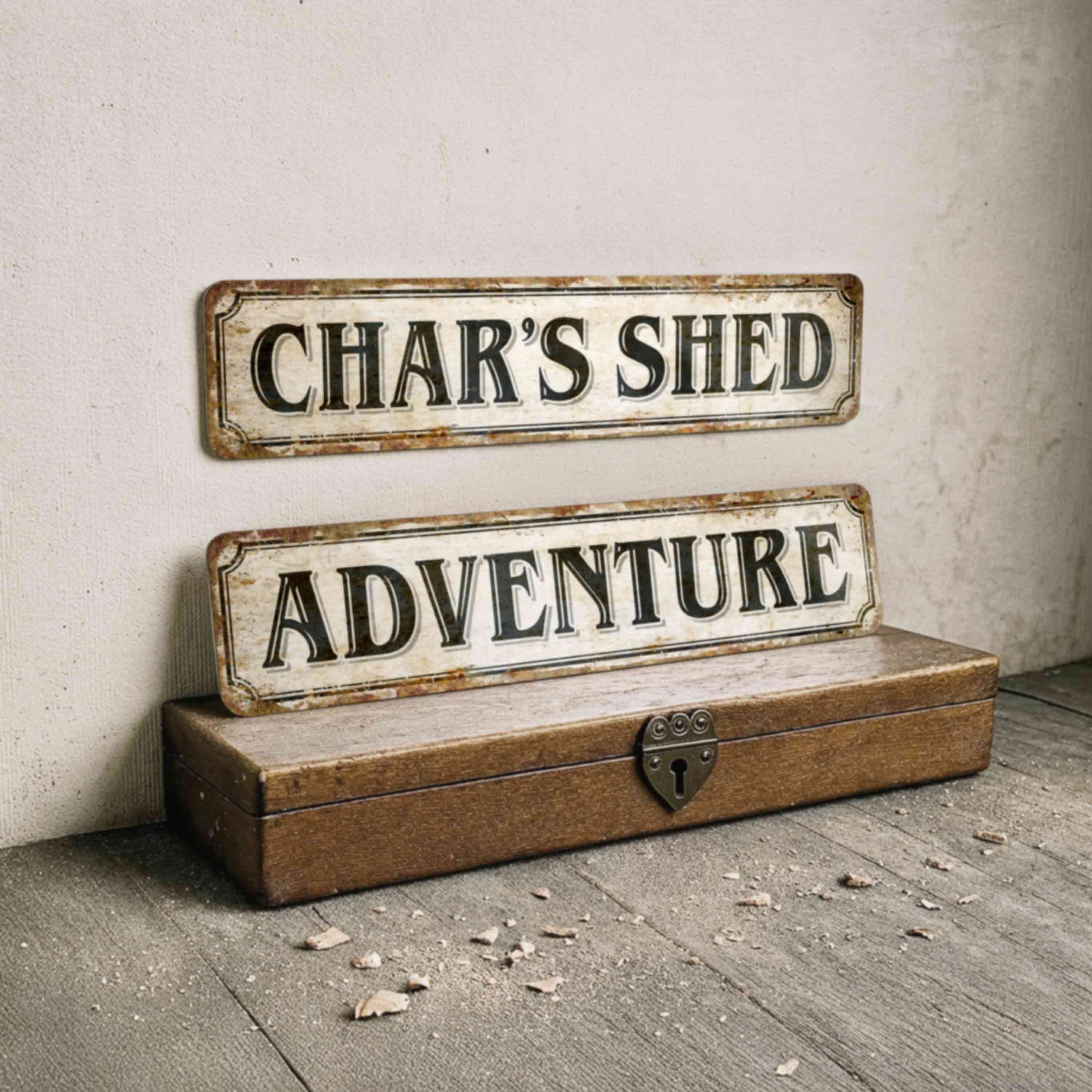 Rustic Wall Art – Personalized Gift for Housewarming