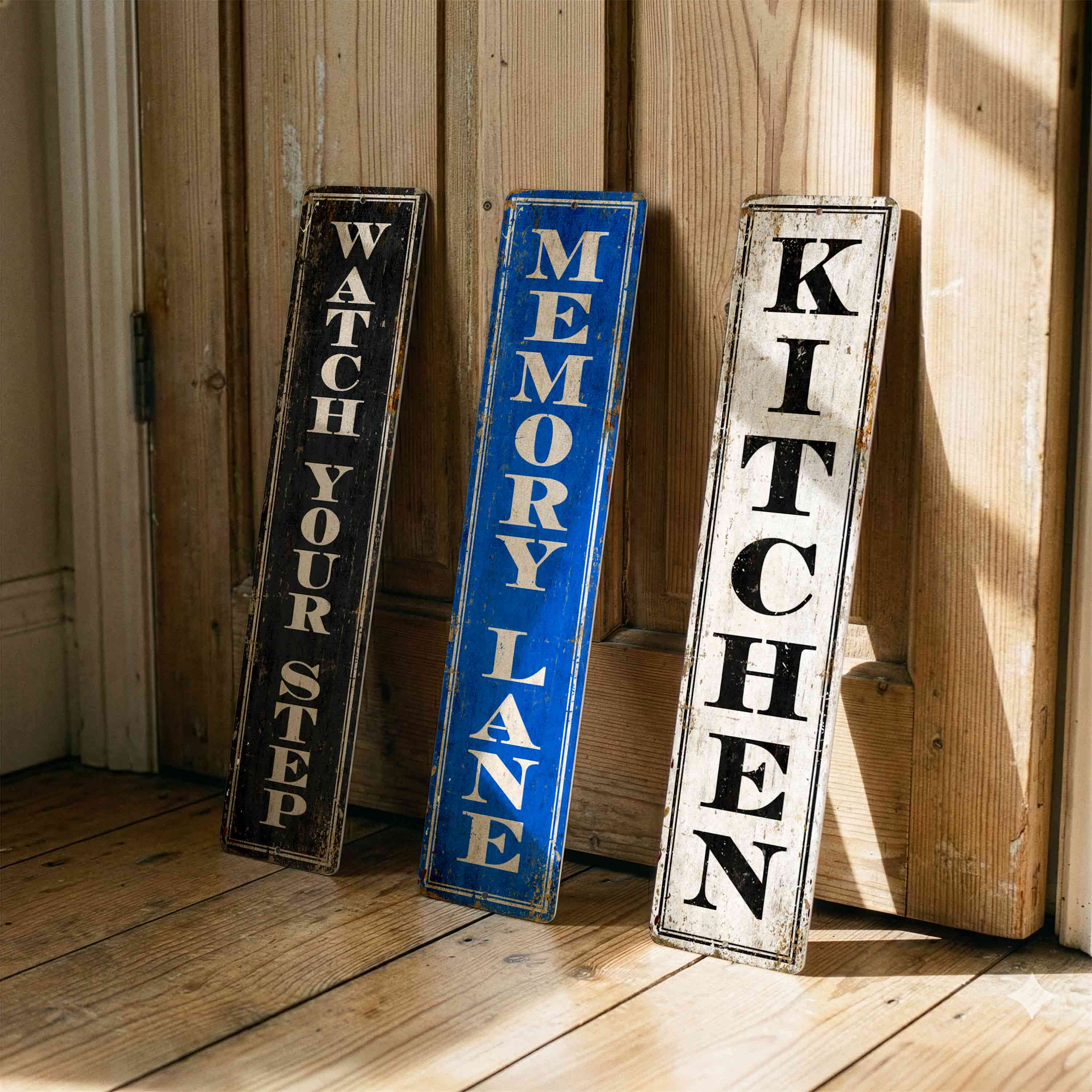 Personalized Metal Street Sign – Custom Rustic Décor