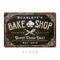 Personalized Rustic Farmhouse Bake Shop Sign – Custom Kitchen & Bakery Wall Décor