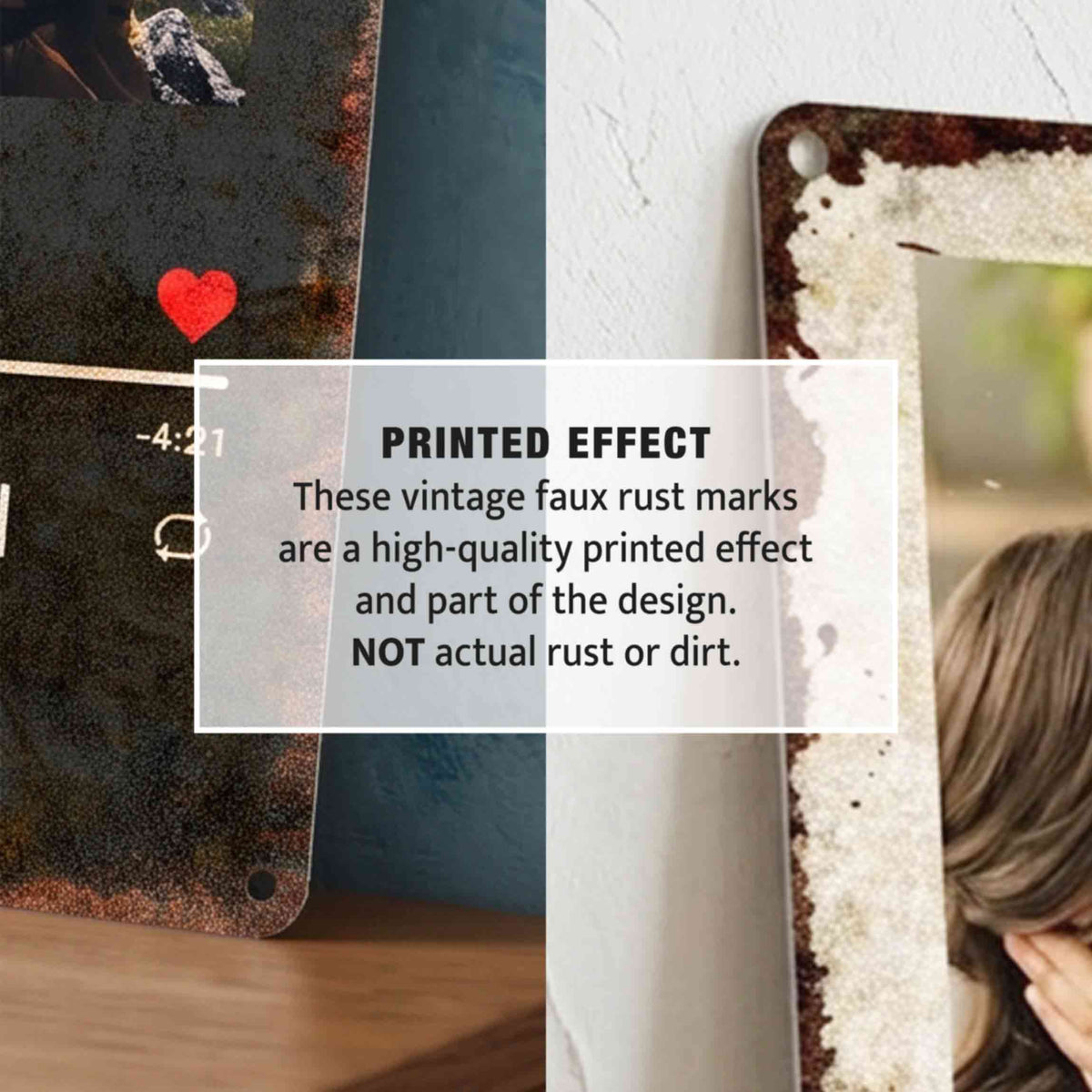 Personalized Photo Song Code Sign, Aluminum Custom Family Photo Wall Decor Romantic Gift